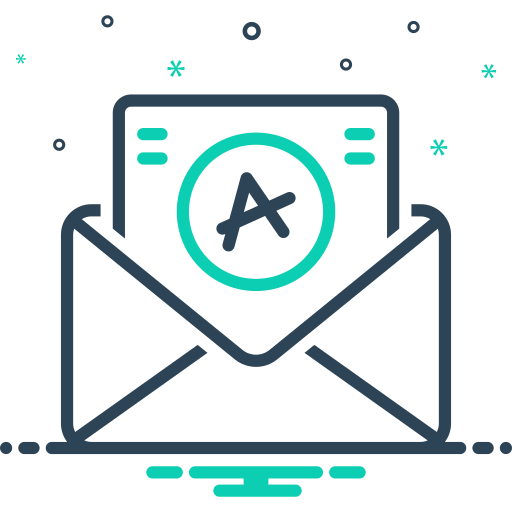 A letter, letter, message, envelope, email, postcard, epistle icon - Download on Iconfinder