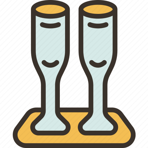 Champagne, flute, plastic, drinking, serve icon - Download on Iconfinder