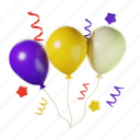 balloon, new year, celebration, holidays 