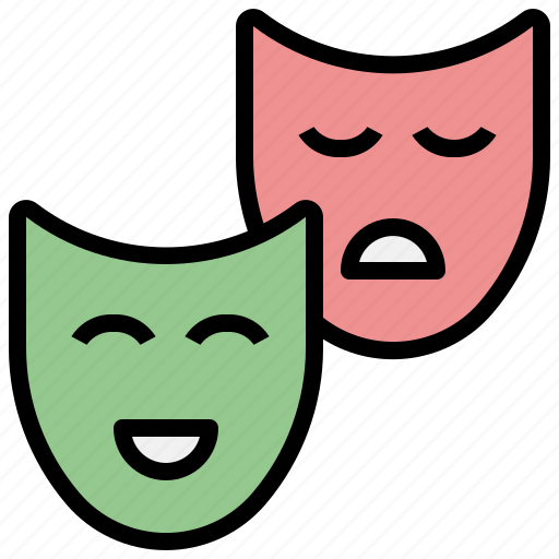 Fake, emotion, acting, bipolar, depressive disorder, role play icon - Download on Iconfinder