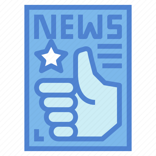 Finger, like, news, thumb, up icon - Download on Iconfinder