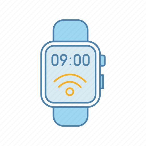 Contactless, nfc, smart, smartwatch, technology, watch, wristwatch icon - Download on Iconfinder