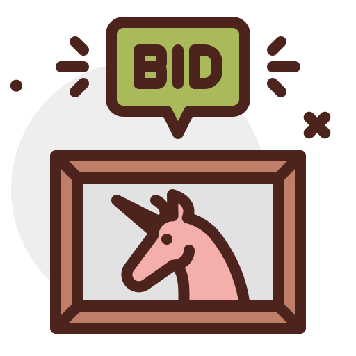 Bid, art, crypto, token icon - Free download on Iconfinder