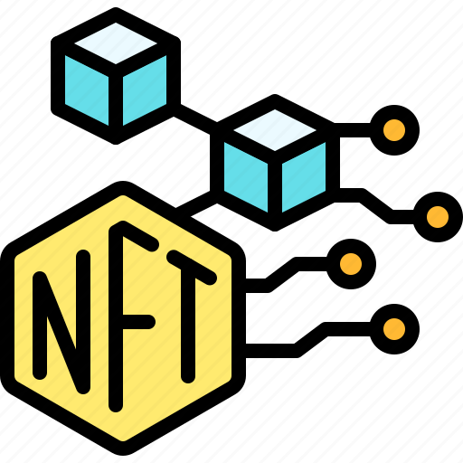 Nft, cryptocurrency, blockchain, blockchain technology, technology, network icon - Download on Iconfinder