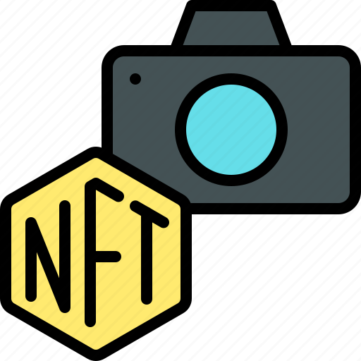 Nft, cryptocurrency, blockchain, photo, camera icon - Download on Iconfinder