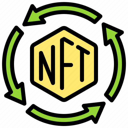 Nft, cryptocurrency, blockchain, repeatable icon - Download on Iconfinder