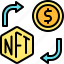 nft, cryptocurrency, blockchain, fiat, dollar, coin 