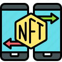 nft, cryptocurrency, blockchain, transfer, trade