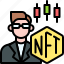 nft, cryptocurrency, blockchain, trade, chart 