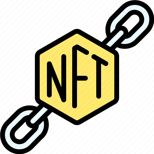 Nft, cryptocurrency, blockchain, nft chain, chain icon - Download on Iconfinder