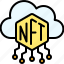 nft, cryptocurrency, blockchain, cloud, storage, upload 