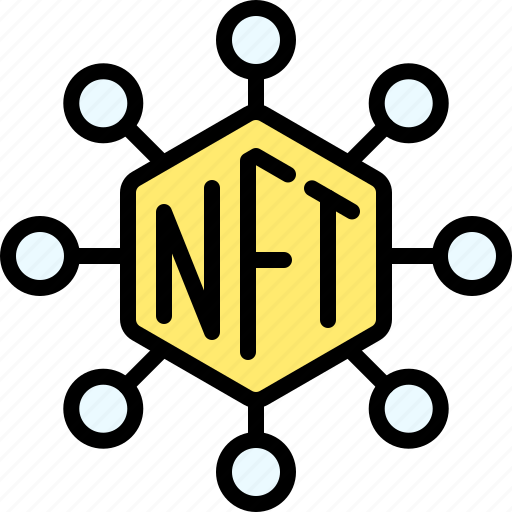 Nft, cryptocurrency, blockchain, network, net, internet icon - Download on Iconfinder