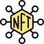 nft, cryptocurrency, blockchain, network, net, internet 