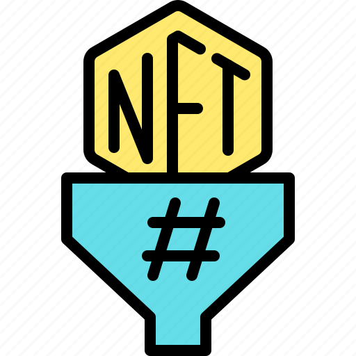 Nft, cryptocurrency, blockchain, filter hash rate, hash, crypto icon - Download on Iconfinder