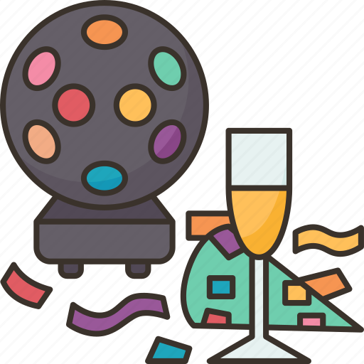 Party, night, celebration, joy, cheerful icon - Download on Iconfinder