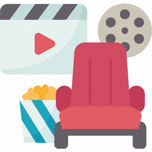 Movie, theater, cinema, watching, entertain icon - Download on Iconfinder