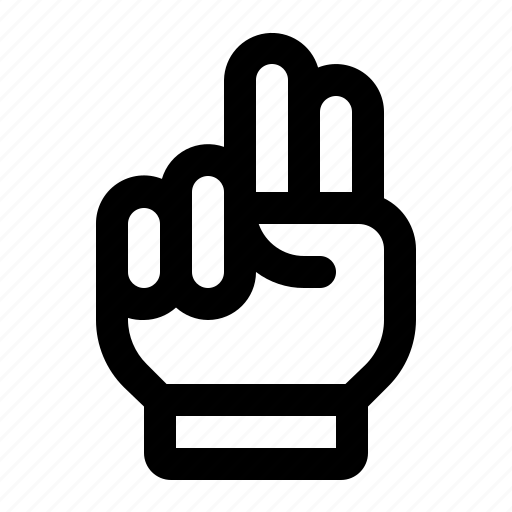 Hand, finger, ninja, weapon, mask, game, samurai icon - Download on Iconfinder