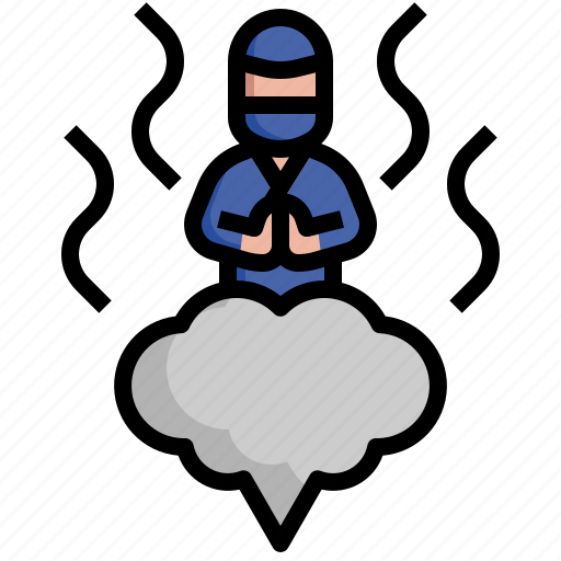 Invisible, smoke, ninja, bomb icon - Download on Iconfinder