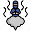 invisible, smoke, ninja, bomb 