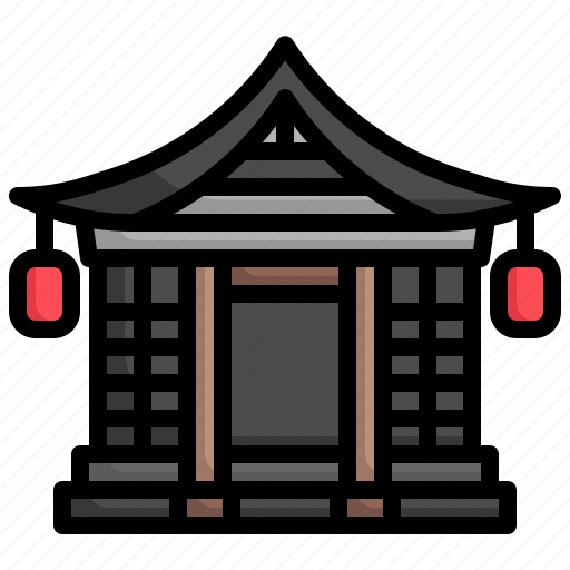 Ninja, house, architecture, and, city, real, estate icon - Download on Iconfinder