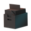 archive box, files, document, storage, data, office, stationery, business, 3d object 