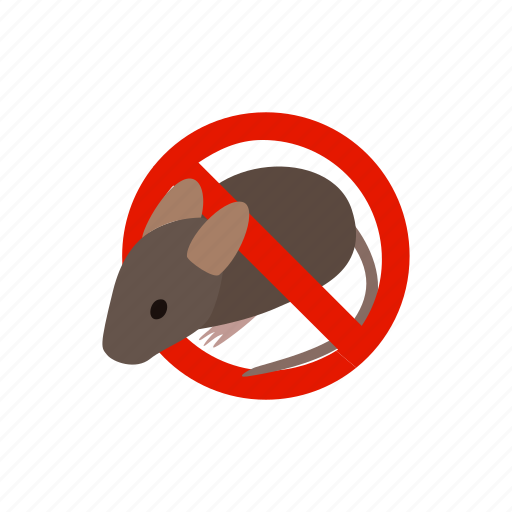 Ban, blog, isometric, mouse, poison, rat, warning icon - Download on Iconfinder