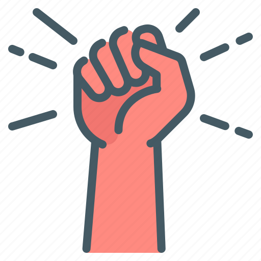 Activism, fight, freedom, hand, fist icon - Download on Iconfinder