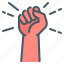 activism, fight, freedom, hand, fist 