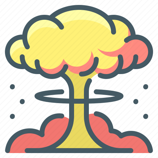 Radiation, radioactive, nuclear, explosion icon - Download on Iconfinder
