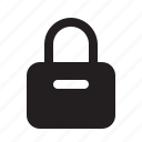 lock, security, password, padlock, protection