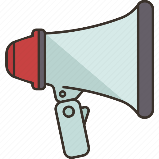 Megaphone, speaker, loud, communicate, announcement icon - Download on Iconfinder