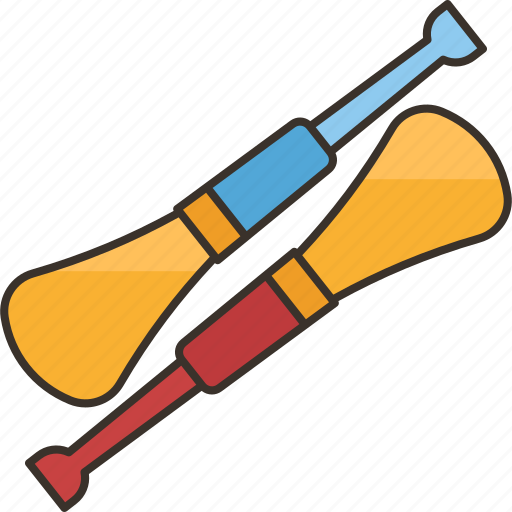 Vuvuzelas, trumpet, horn, loud, sport icon - Download on Iconfinder
