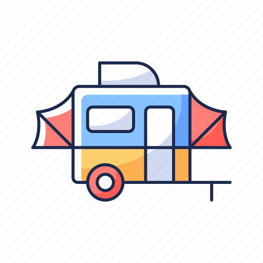 Camper, trailer, roadtrip, motorhome icon - Download on Iconfinder