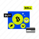 buy, sell, crypto, money, currency, business, coin, exchange, finance