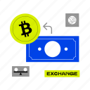 exchange, money, currency, business, coin, crypto, finance, bitcoin