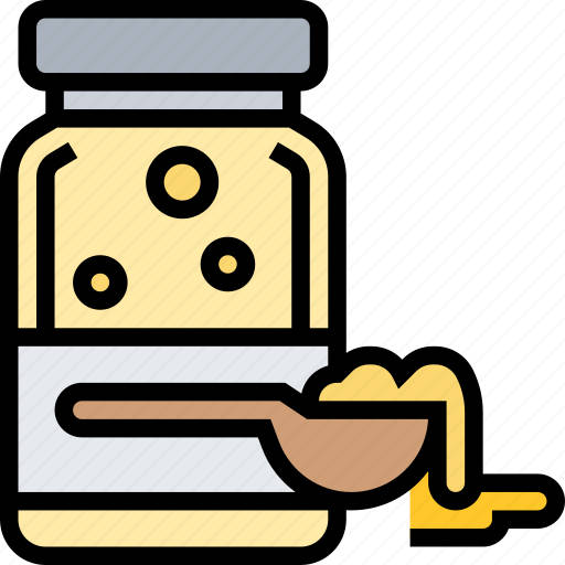Peanut, butter, dessert, cream, calorie icon - Download on Iconfinder