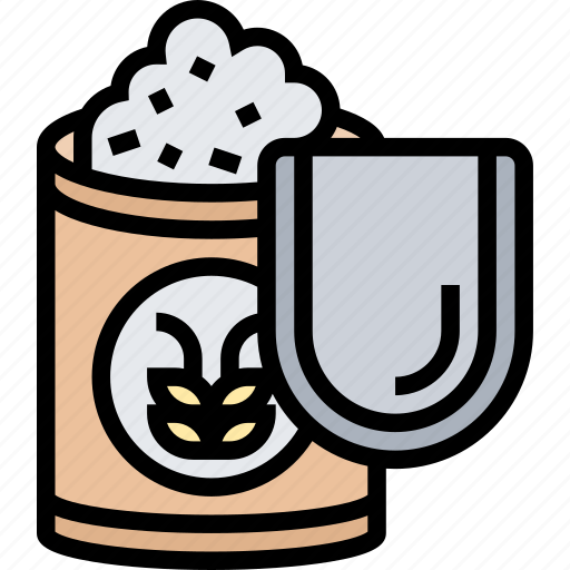 Rice, canned, meal, food, cooked icon - Download on Iconfinder