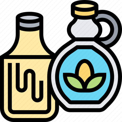 Syrup, bottle, maple, dessert, flavoring icon - Download on Iconfinder