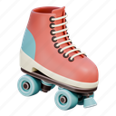 roller, skates, sport, game, play, skating, nostalgia 
