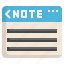 note, list, electronic, files, warn, computer 