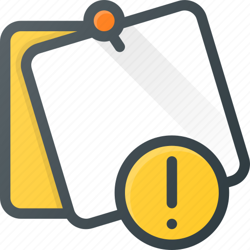 Attention, comment, message, note, task icon - Download on Iconfinder