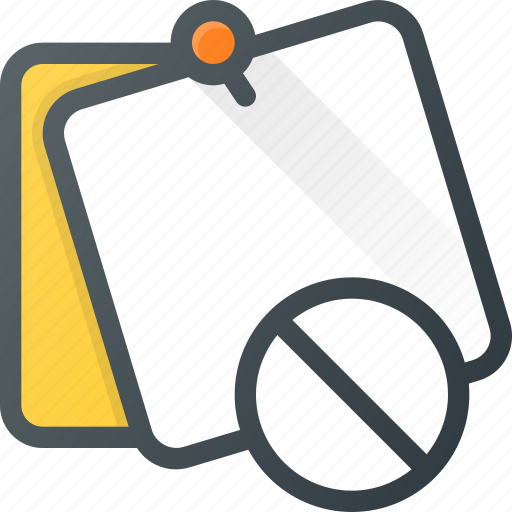 Comment, delete, disable, message, note, task icon - Download on Iconfinder