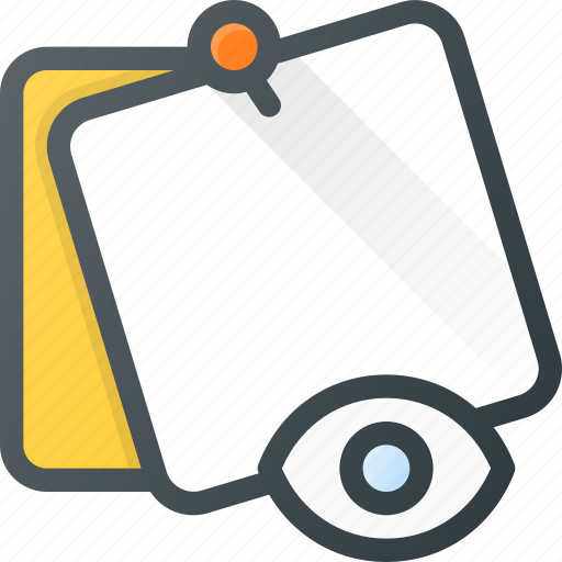 Comment, eye, message, note, task, view icon - Download on Iconfinder