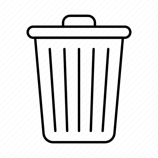 Trash, close, dustbin, waste, can, garbage, recycle icon - Download on Iconfinder