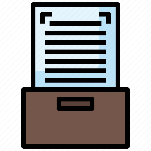 Archive, cabinet, document, file icon - Download on Iconfinder
