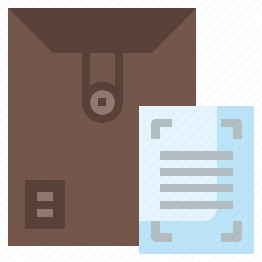 Document, dossier, envelope, file, mail icon - Download on Iconfinder