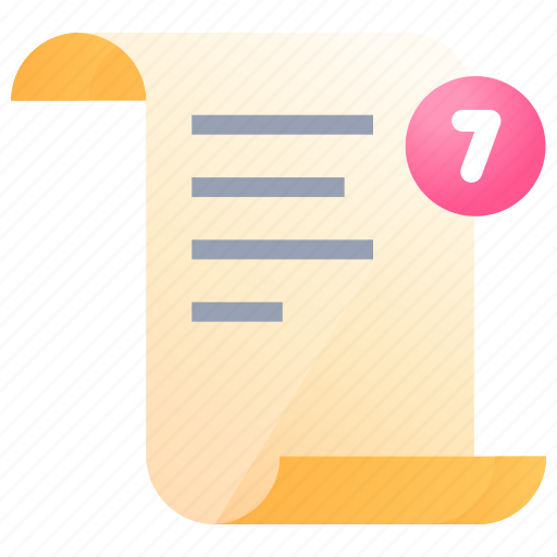 Document, file, file format, files, notification, paper icon - Download on Iconfinder