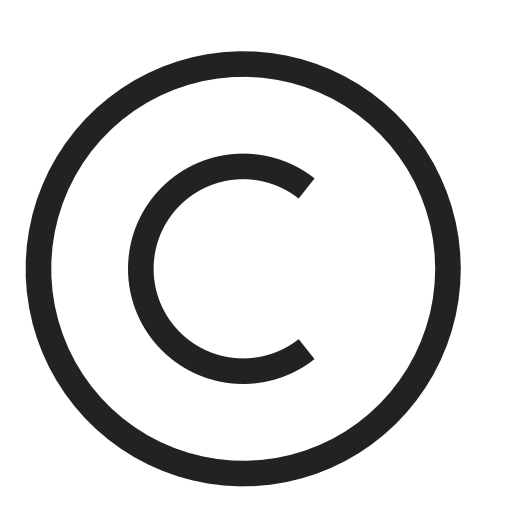 Copyright, digital, patent, technology, alert, notification, warning icon - Free download