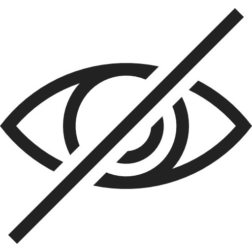 Ban, eye, view, vision, alert, notification, warning icon - Free download