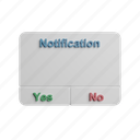notification, alert, attention, ring